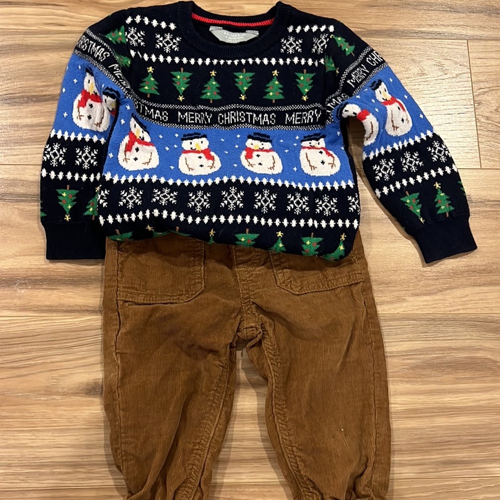 Ugly Christmas sweater outfit !